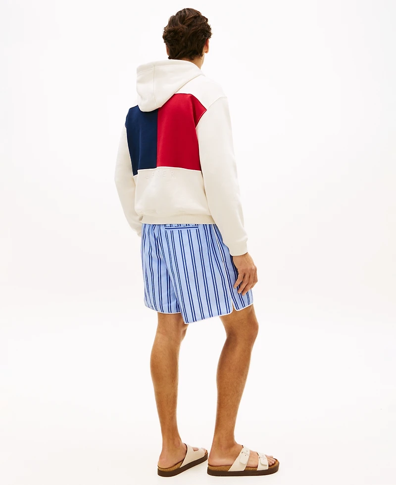 Tommy Hilfiger Men's Embroidered Flag Hoodie, Regular and Big & Tall