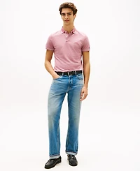 Tommy Hilfiger Men's Regular-Fit Two-Tone Oxford Polo Shirt