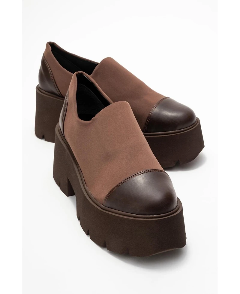 Prologue Shoes Women's Grena Platform Slip-On
