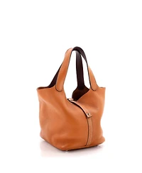 Pre-Owned HERMES Mm Eclat Picotin Lock Bag Clemence