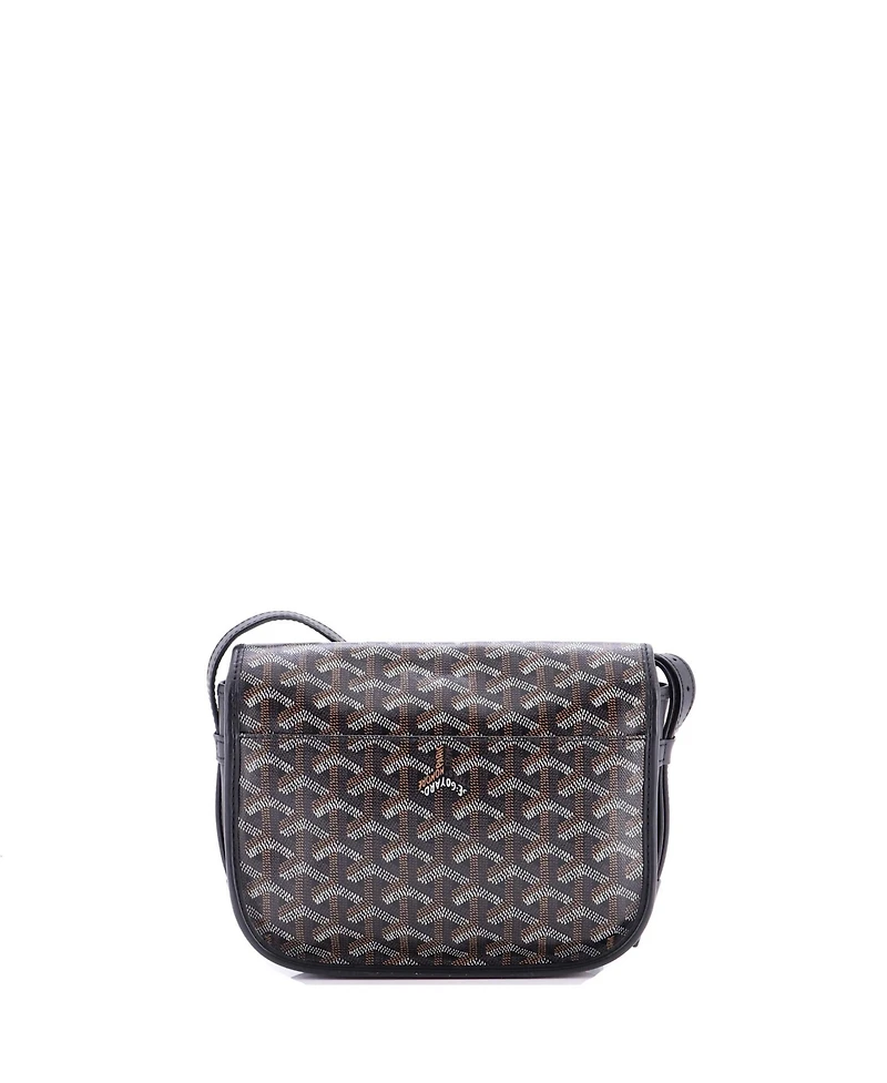 Pre-Owned Goyard Pm Belvedere Messenger Bag Coated Canvas