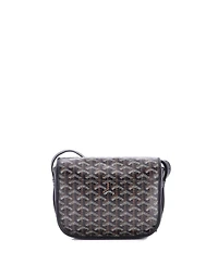 Pre-Owned Goyard Pm Belvedere Messenger Bag Coated Canvas