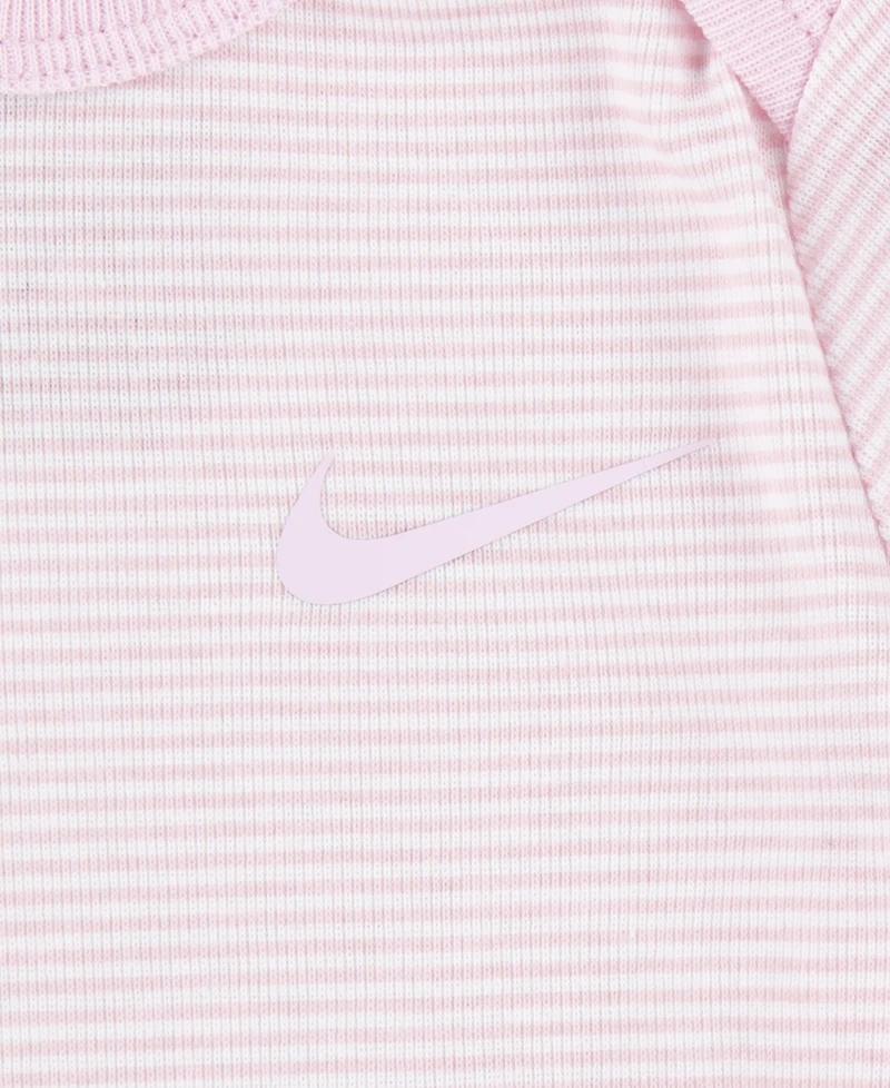 Nike Baby Boys' and Girls' Crewneck Bodysuits Pants, 3-Piece Set