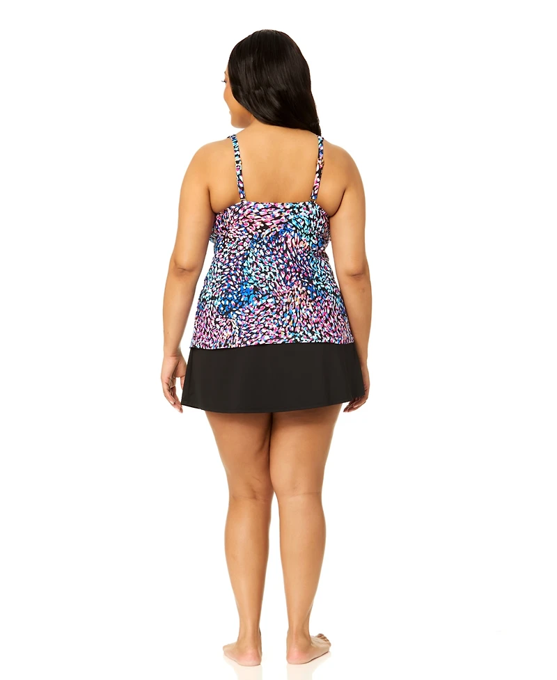 Island Escape Plus V-Neck Monterey Tankini Top