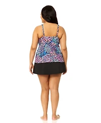 Island Escape Plus V-Neck Monterey Tankini Top