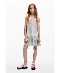 Desigual Girl's Tie-dye denim dress