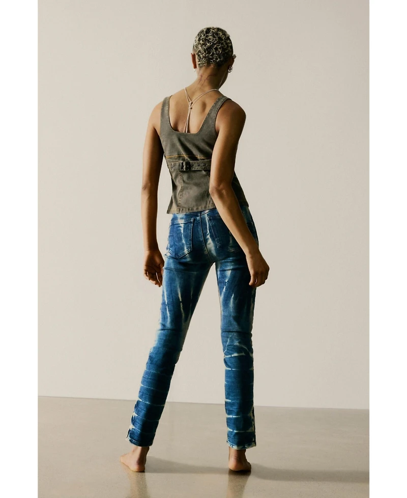 Desigual Women's Tie Dye Jeans