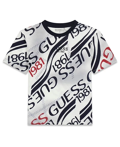 Guess Boys' 8-18 Oversized Crewneck T-Shirt