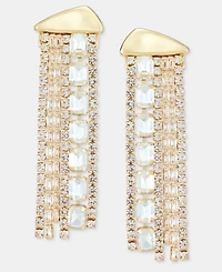 I.n.c. International Concepts Crystal Multi-Row Statement Earrings, Macy's Exclusive