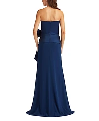 Tadashi Shoji Women's Kinah Oversized Bow Gown