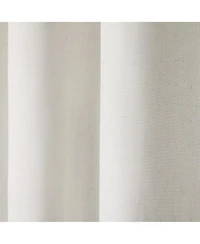 Town & Country Basics Set of 2 Selena Solid Linen Texture Room Darkening