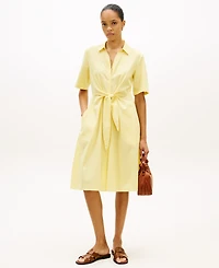 Tommy Hilfiger Women's Belted Midi Dress