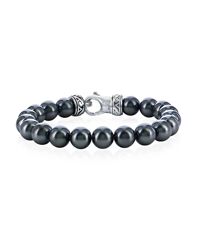 Metallo Stainless Steel Bead Bracelet