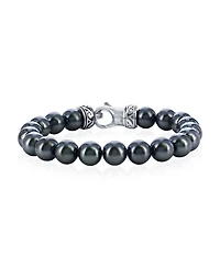 Metallo Stainless Steel Bead Bracelet