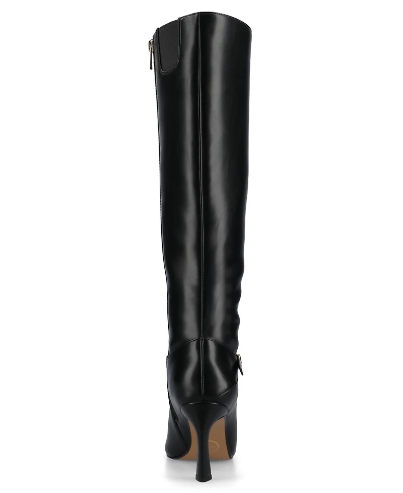 Journee Collection Women's Elara Stiletto Heel Dress Boots