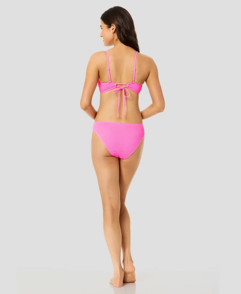 California Waves Women's Solid Scoop Neck Swim Bralette, Created for Macy's