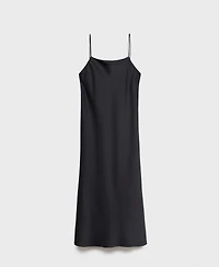 Mango Women's Satin Midi Nightdress