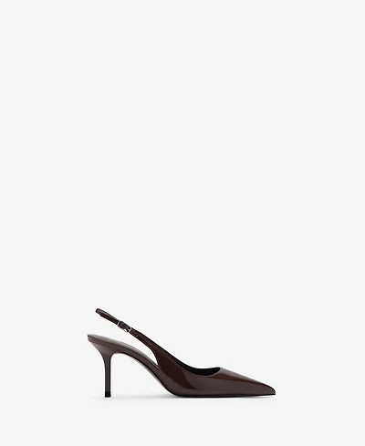Mango Women's Patent Heeled Shoes
