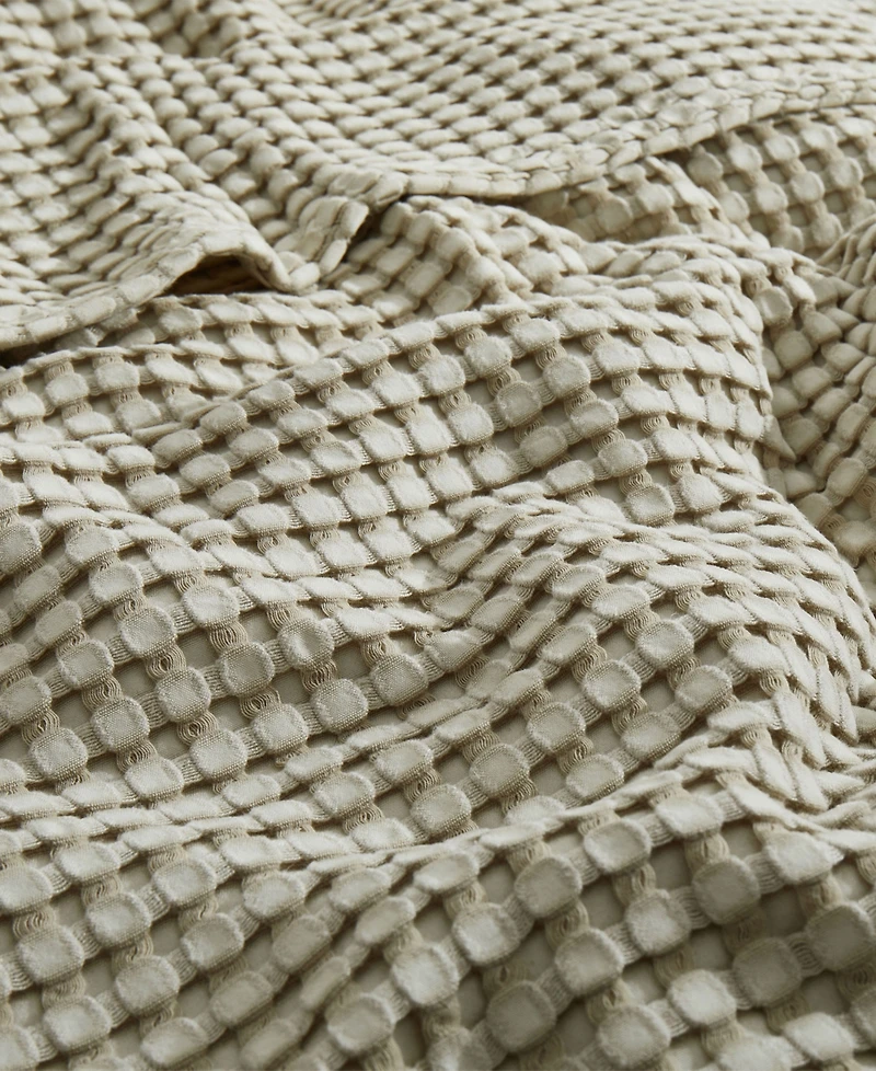 Unikome Waffle Weave Soft Cotton Blanket