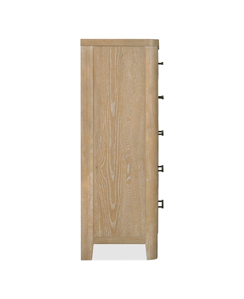 Furniture Marcel 54" Wood 5-Drawer Chest