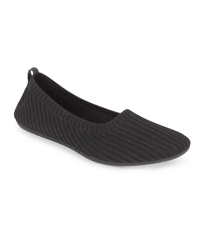 Gloria Vanderbilt Women's Jasmine Knit Slip-On Flats