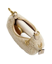 Coach Jonie Shearling Mini Crossbody Bag