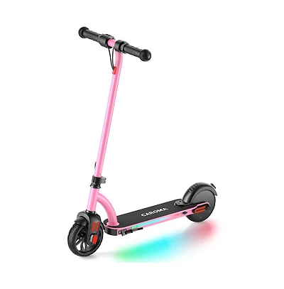 Caroma Electric Scooter for Kids Ages 6-12, 150W Motor & 10 Mph, 60 Mins Ride Time,Adjustable Height Speed, Led Display,Best Gifts Boys Girls