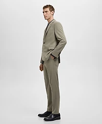 Mango Men's Milan Slim-Fit Suit Pants