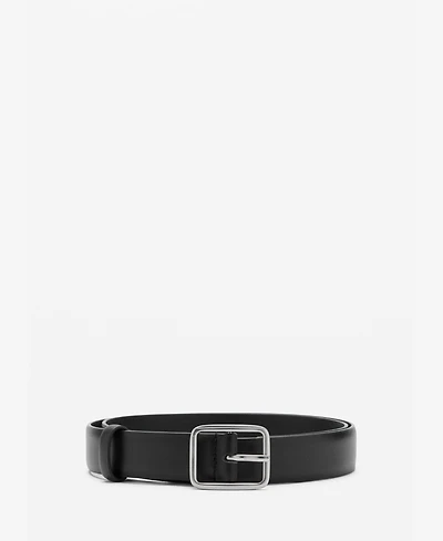 Mango Men's Leather Belt
