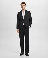 Mango Men's London Regular-Fit Suit Blazer