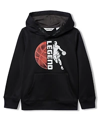 Lands' End Girls Athletic Lightweight Hooded Sweatshirt