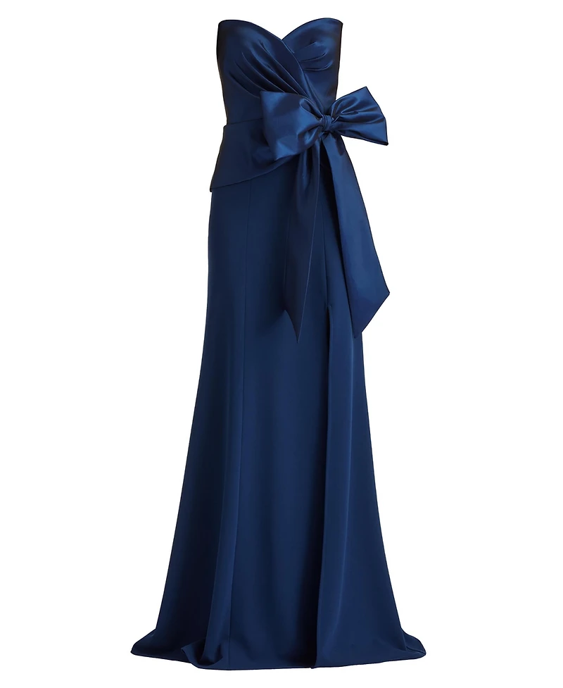 Tadashi Shoji Women's Kinah Oversized Bow Gown