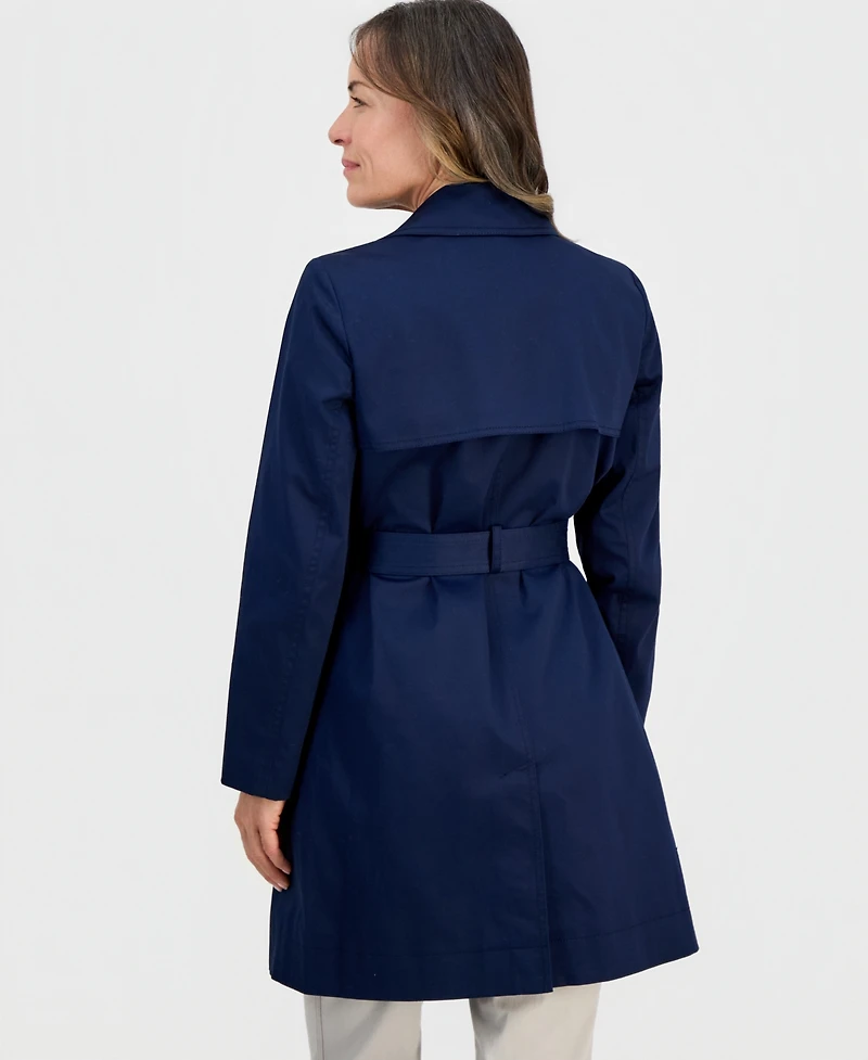 Style & Co Petite Classic Trench Coat, Macy's Exclusive