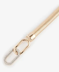 I.n.c. International Concepts Stretch Cobra Crystal Buckle Belt, Macy's Exclusive