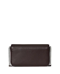 kate spade new york Ava Pebbled Leather Flap Chain Wallet