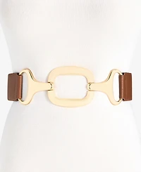 I.n.c. International Concepts Chunky Hardware Stretch Straw Belt, Macy's Exclusive