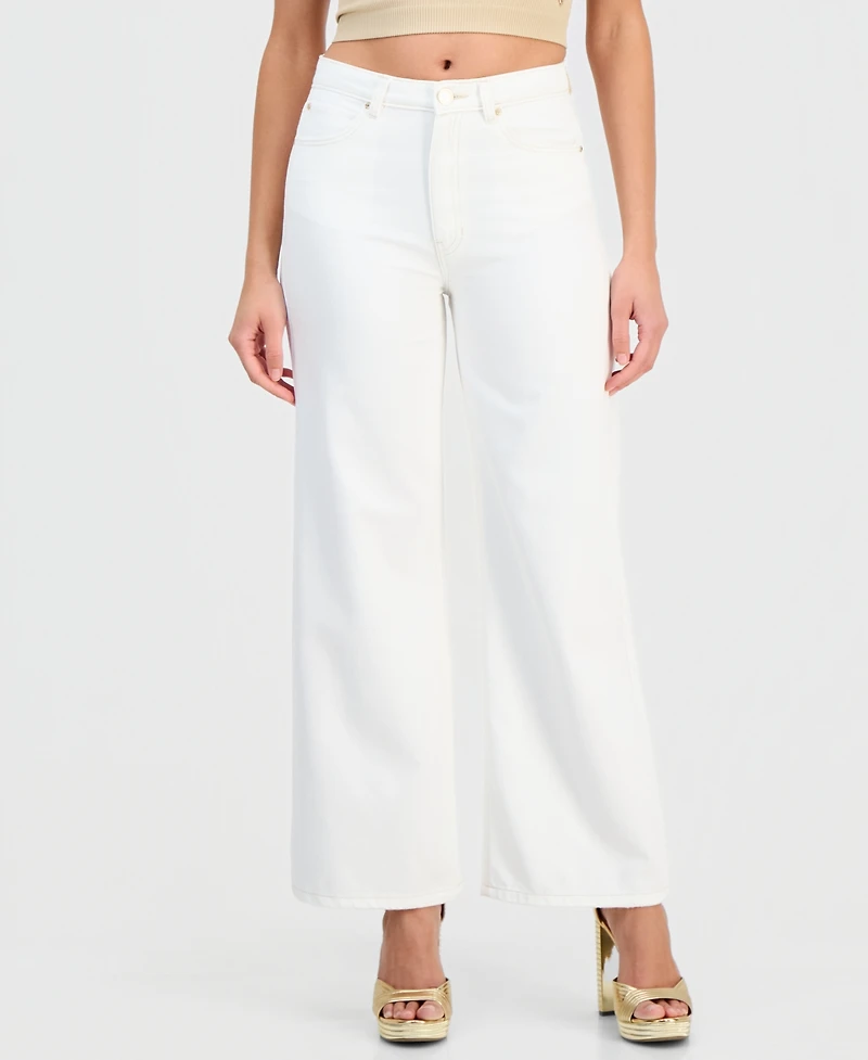 Guess Women's Wide-Leg Ankle Jeans