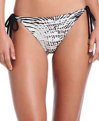 Red Carter Women's Serengeti Tie-Side Hipster Swim Bottoms