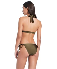 Red Carter Women's Tie-Side Hipster Swim Bottoms