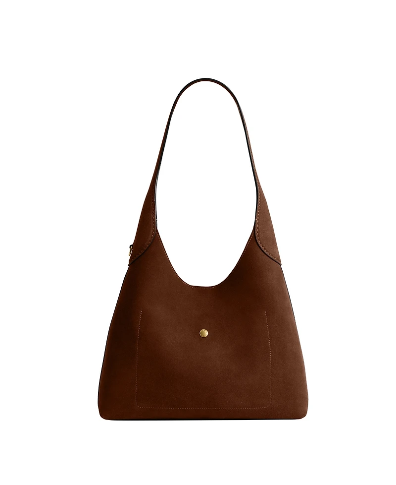 Coach Brooklyn Medium Suede Shoulder Bag 28