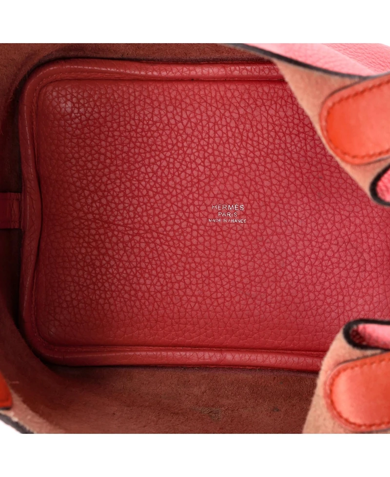 Pre-Owned HERMES Pm Eclat Picotin Lock Bag Clemence