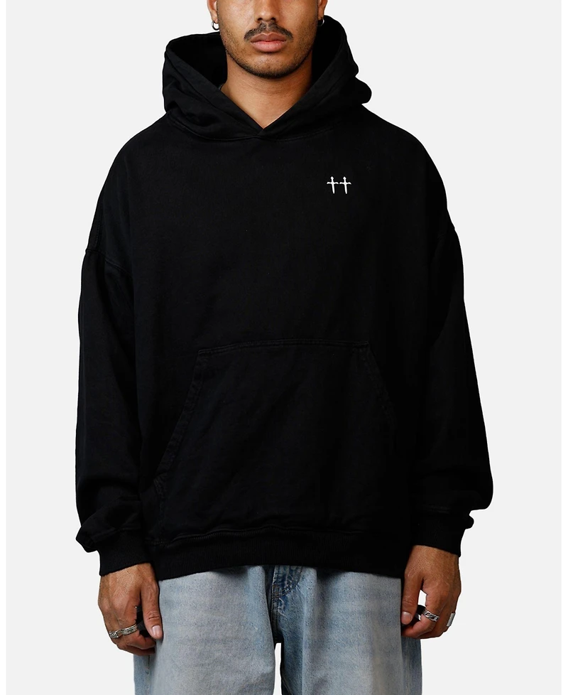 Saint Morta Men's Ye Old Boxy Hoodie Black