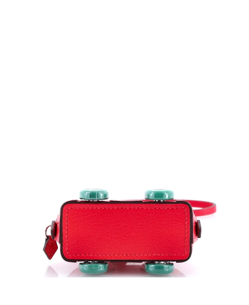Pre-Owned HERMES Bolide on Wheels Bag Charm Leather
