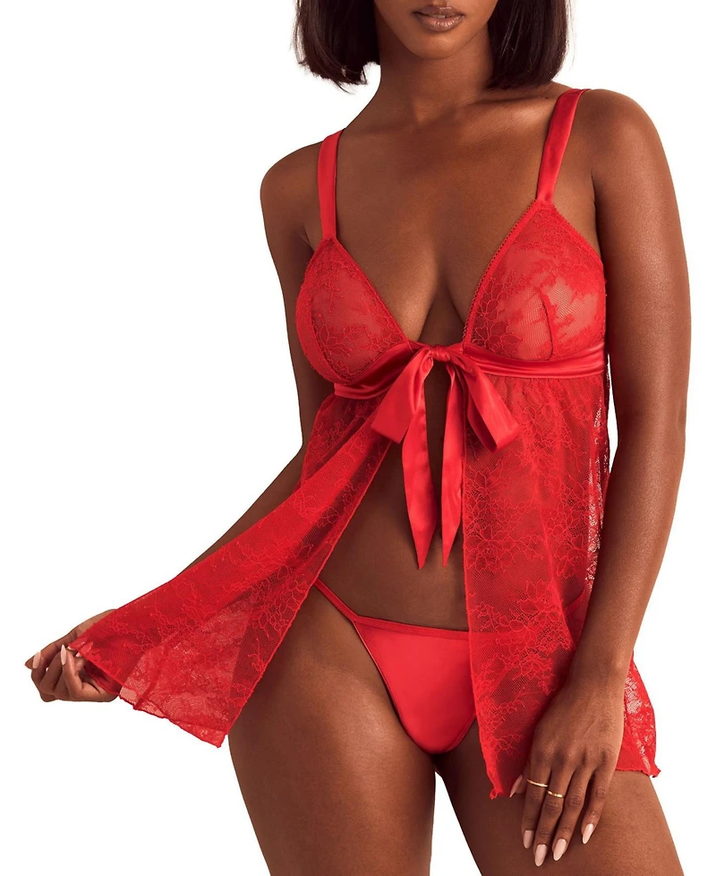 Adore Me Women's Hillary Babydoll Lingerie