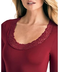 Adore Me Women's Abbi Long Sleeve Romper