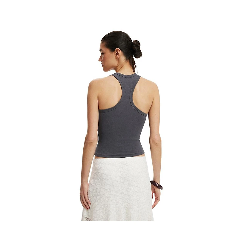 Cotton On Women's Diamante Racer Back