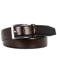 Hugo Boss Men's Engraved Logo Leather Business Belt