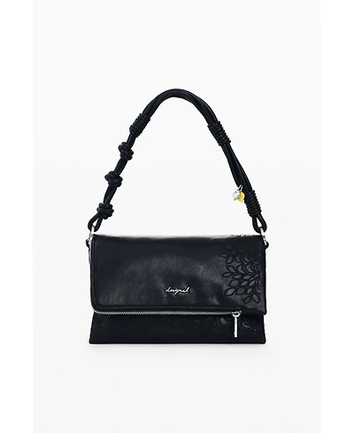 Desigual Women's Small bag with embroidered flap