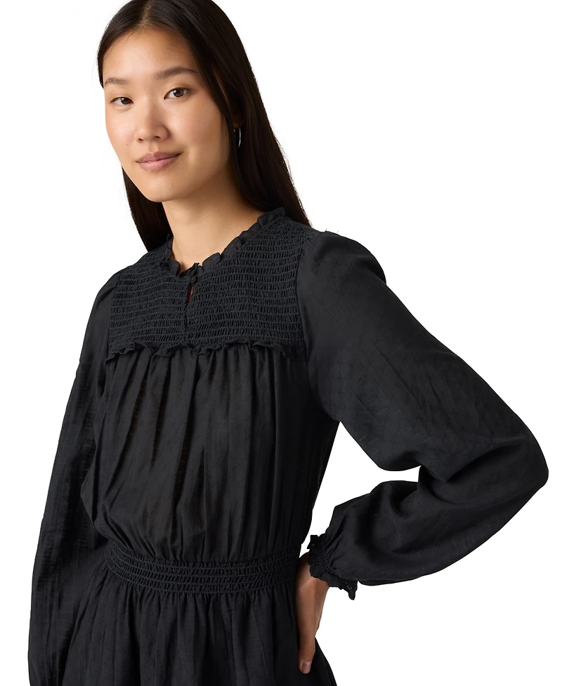 Levi's Women's Liora Long-Sleeve Midi Dress