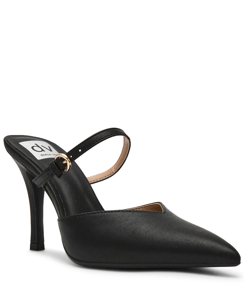 Dv Dolce Vita Women's Geanie Woven Two-Piece Pointed Toe Heeled Pumps
